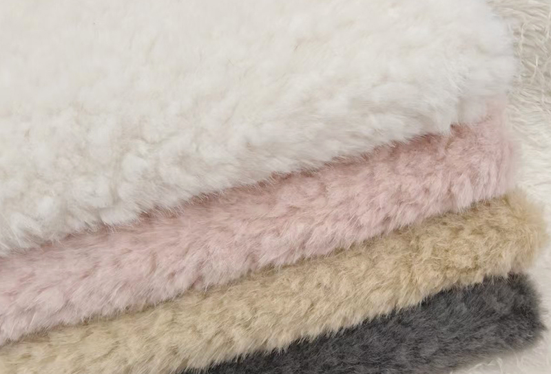 800g 165cm Cloud velvet látka vhodná na klobouky