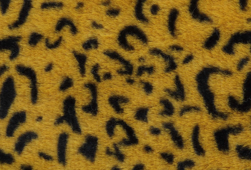 500 mg * 160 cm plyšová látka s potiskem králičí kožešiny s leopardí smyčkou 500 mg * 160 cm plyšová látka s potiskem králičí kožešiny s leopardí smyčkou