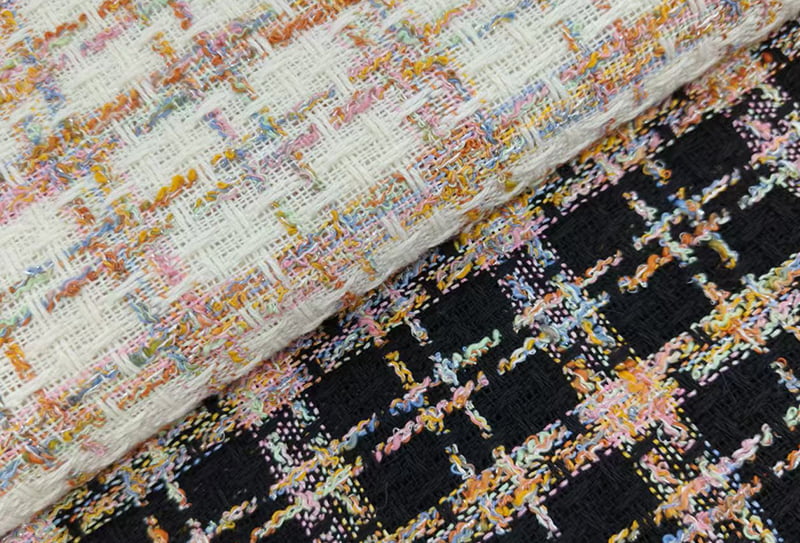500mg 148cm Tweed látka/látka inspirovaná chanelem ls2517 vhodná pro kabelky/boty