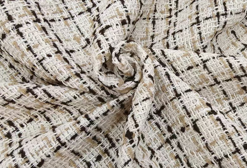 450mg 148cm Tweed látka/látka inspirovaná chanelem ls540412 vhodná do kabelek